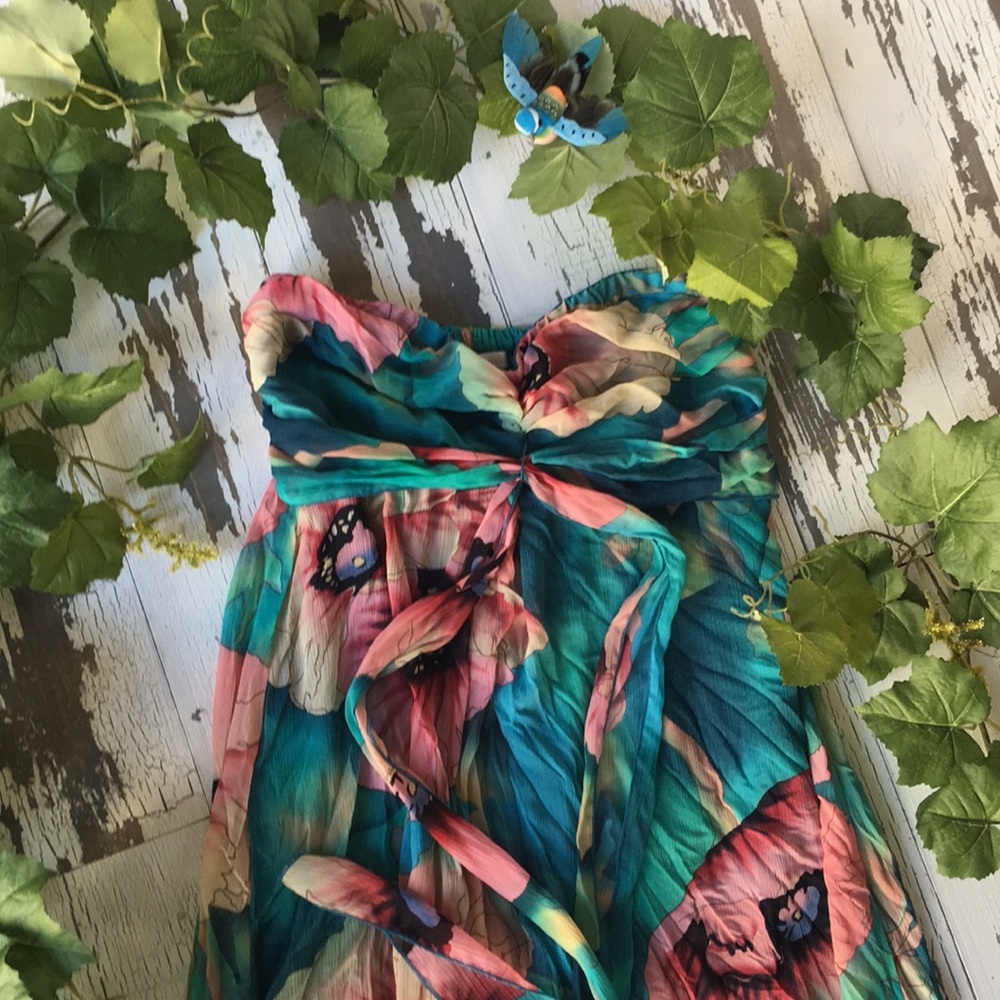 Xhilaration maxi dress floral print